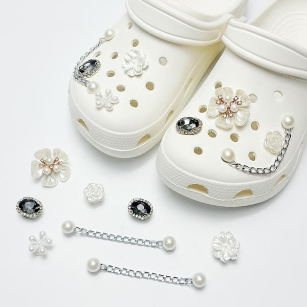 Til Crocs sko charms DIY tilbehør til børn og voksne (Sko medfølger ikke)