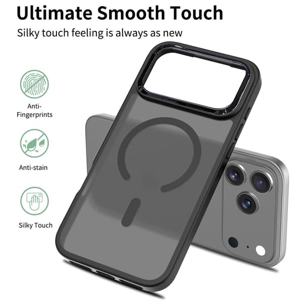 Magnetisk deksel til iPhone 18 Pro, med vidvinkel-kamerautskjæring Blue