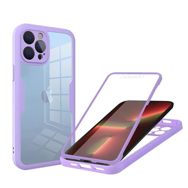 Støtsikker skjermbeskytter inkludert for iPhone 16 Pro Purple