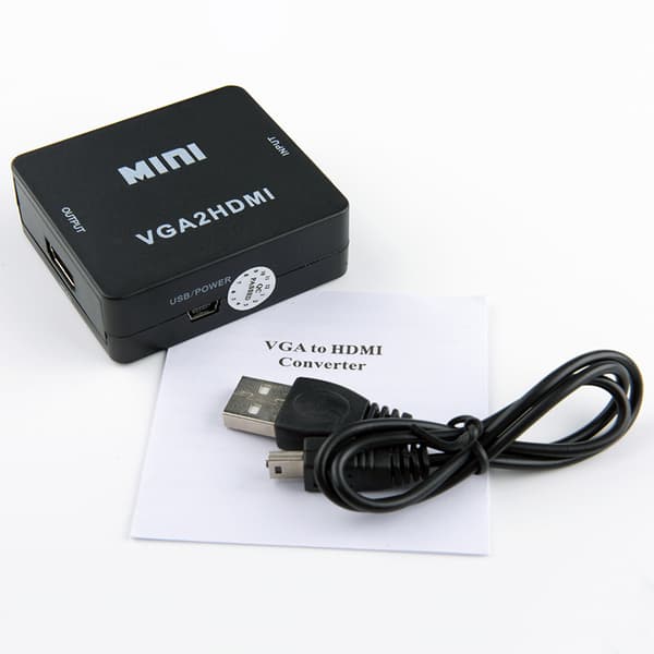 VGA til HDMI-omformer for HD
