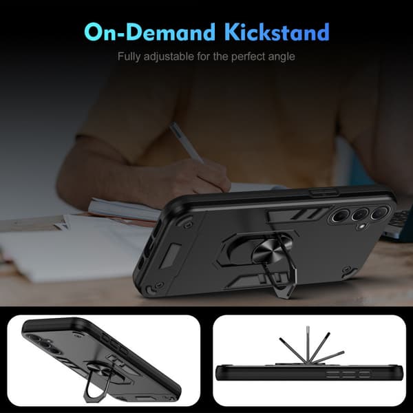 Matt magnetisk deksel til Samsung Galaxy A57 Black