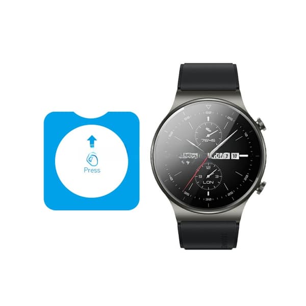 Skärmskydd Härdat Glas för Garmin Forerunner 955 9H (5PC)