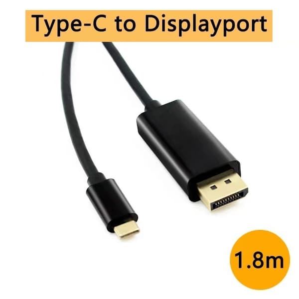 USB C til DP 1,8M Konverter