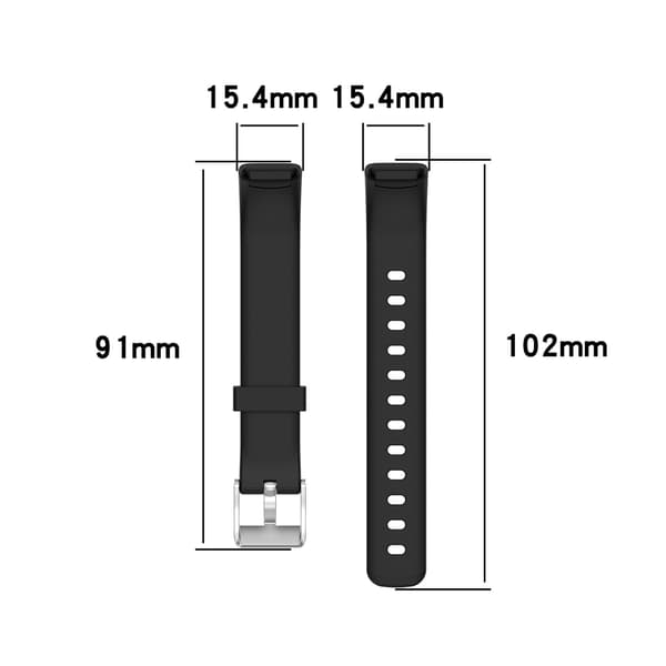 Silikonarmband för Fitbit Luxe (S) Green