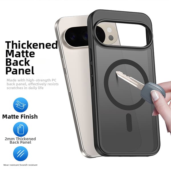 Magnetiskt stötsäkert fodral för Google Pixel 11/11 Pro Black