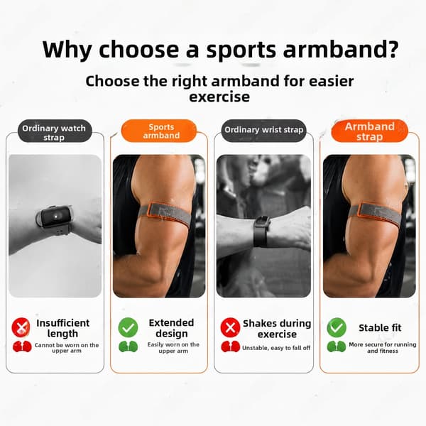 Flettet nylonarmbånd til Google Fitbit Air 500mm Light gray