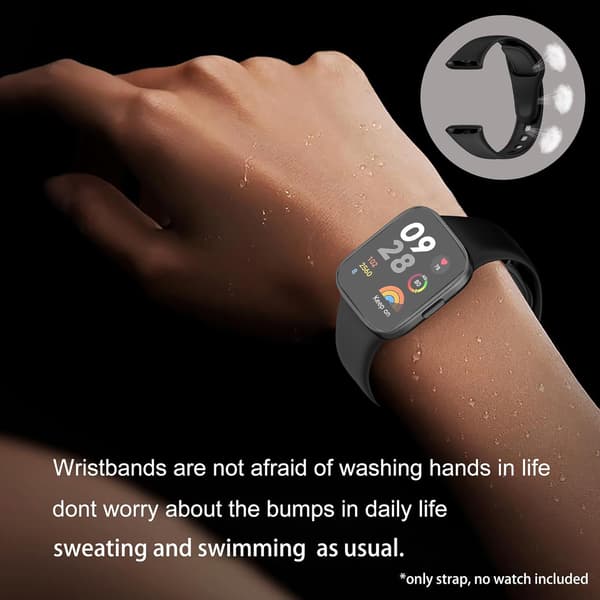 Hihna Redmi Watch 3:lle, 3 kpl