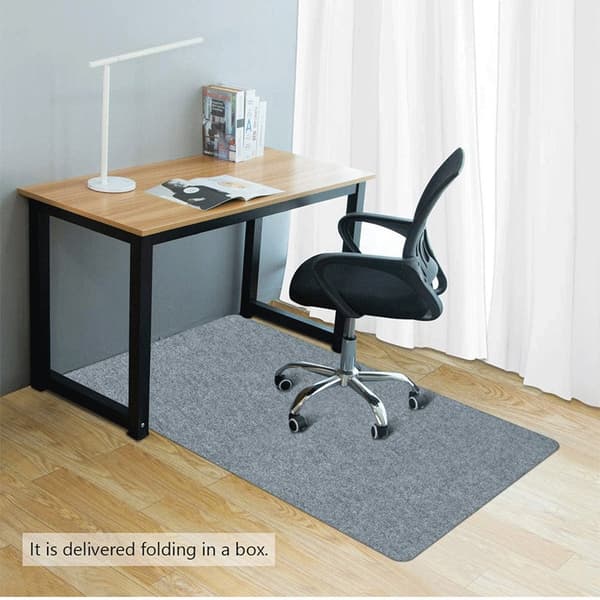 Stolskyddsmatta (900x1400x4 mm) Light Gray
