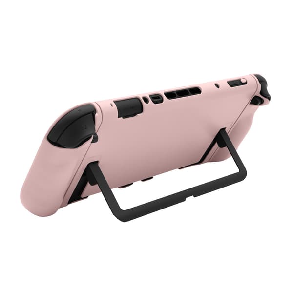 Bæretaske til Nintendo Switch 2-konsol, inkluderer 1 par joystick-covers Pink