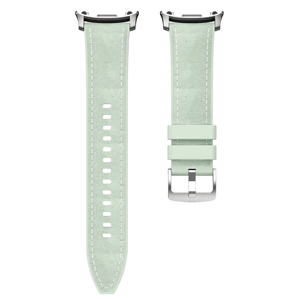 Silikonläderrem för Samsung Watch 9 40/44mm Green
