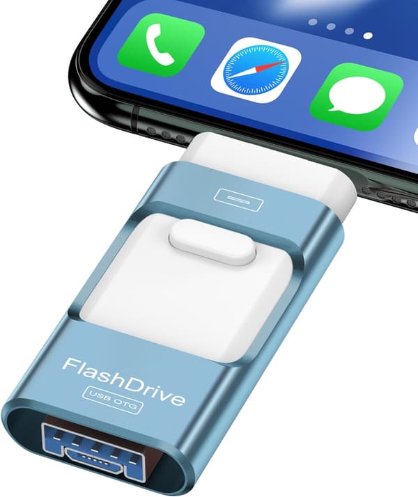 32 Gt:n USB 3.0 -muistitikku Androidille ja iPhonelle Blue