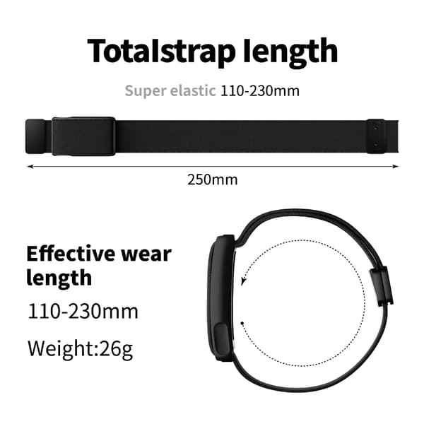 Elastiskt nylonarmband med magnetlås för Amazfit Helio Strap Khaki