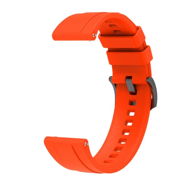 Urrem til Huawei Watch GT4 silikonerem + etui sæt 46 mm Orange