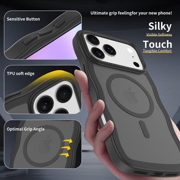 Suojakotelo iPhone 17 Pro Maxille Darkpurple