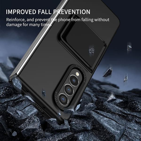 Magnetisk deksel til Samsung Galaxy Z Fold8 Ultra med stativ Red