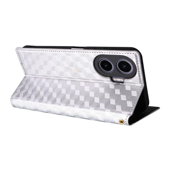 Læderetui til TCL NXTPAPER P80 Pro 5G Silver