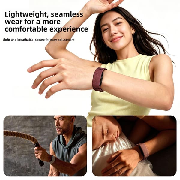 Urrem til Garmin Cirqa S-M Uden Smart Band Starlight