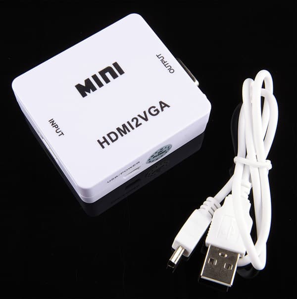 HDMI-VGA 1080P 2 kpl videoadapteri
