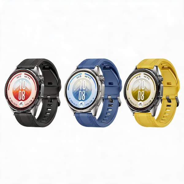 Pustende silikonrem til Huawei Watch GT 7 46mm (3-pakning)