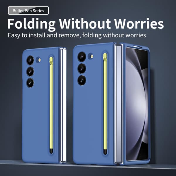 Stylus-penn for Samsung SM-Z Galaxy Fold4, ingen Bluetooth-funksjonalitet Blue