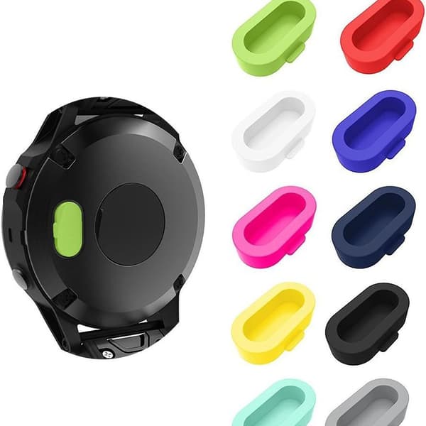 10 pölysuojatulpan pakkaus Garmin Vivoactive 3/vivoactive 3 music -kelloon