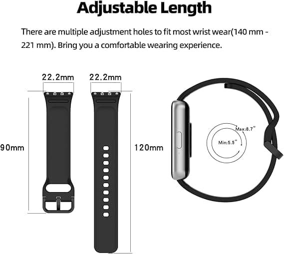 Rem til SAMSUNG Galaxy Fit3 3 stk.