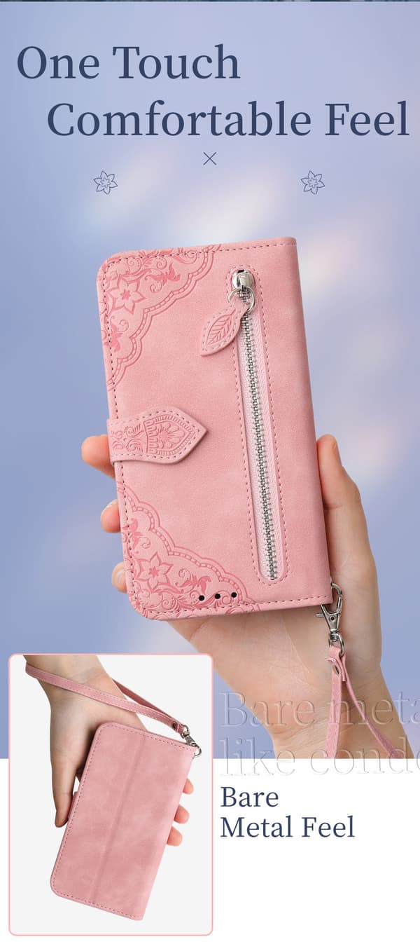 Standard læderetui til Samsung Galaxy S26 FE Pink