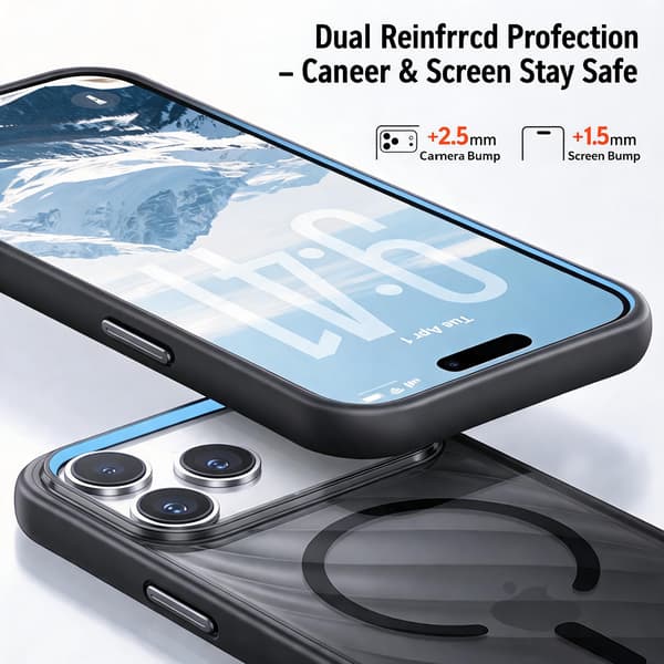 Magneettikotelo iPhone 18 Pro Maxille Blue
