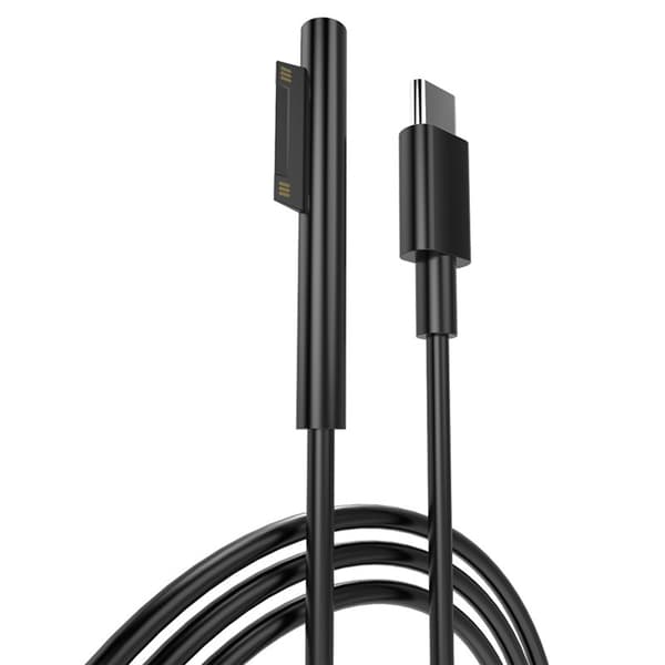 45W magnetisk USB-C-laddningskabel för Microsoft Surface pro3/4/5/6/7/8/GO