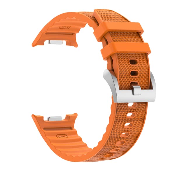 Silikonearmbånd til Samsung Galaxy Watch 9 40/44mm Orange