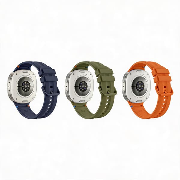 Silikonearmbånd til Samsung Galaxy Watch 9 40/44mm (3 kerner)