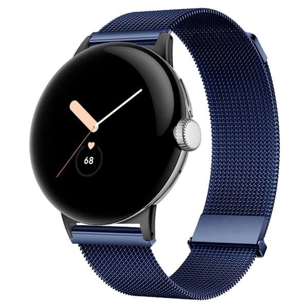 Milanesisk armbånd til Google Pixel Watch 5 45mm Dark Blue