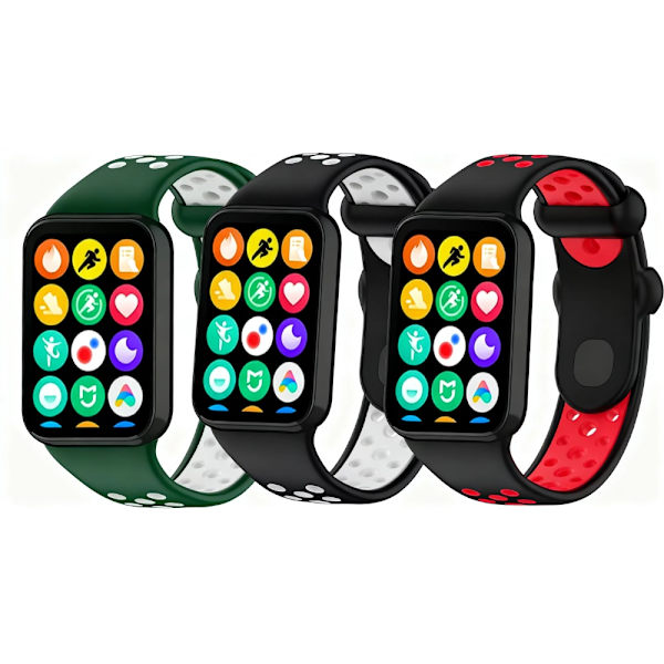 Kellon ranneke Redmi Watch 4 3kpl