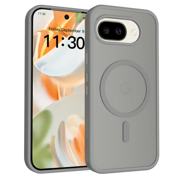 Magnetisk støtsikkert deksel til Google Pixel 11 Gray