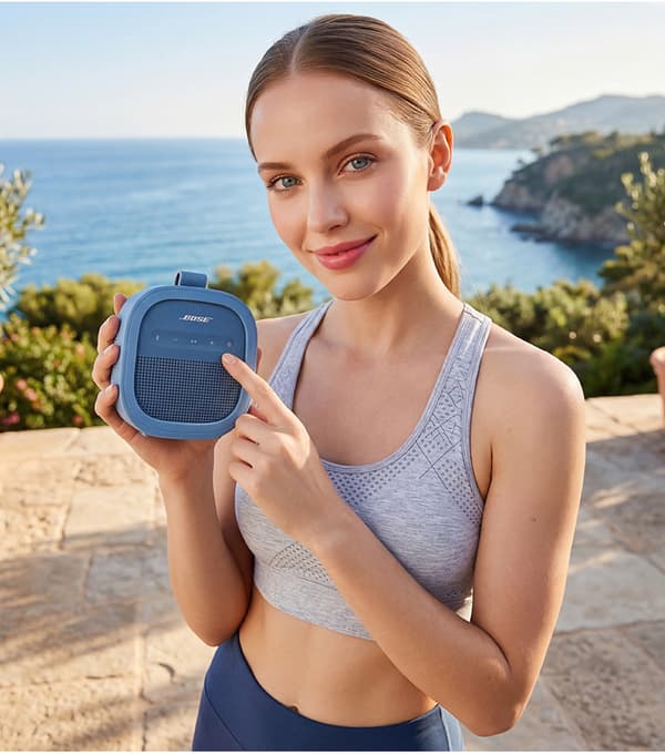 Silikonöronskydd för Bose SoundLink Micro Gen2 Pink