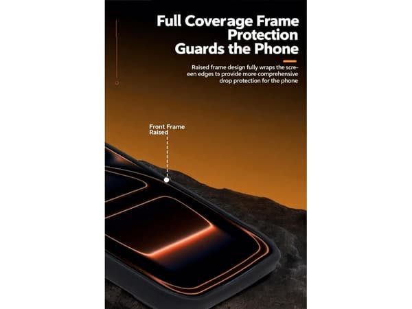 Magnetisk Flip Beskyttelsesdeksel til iPhone 18 Pro Max med Integrert Usynlig Stativ Red