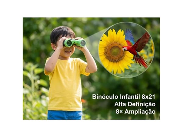 Lasten kiikarit 8x21 Orange