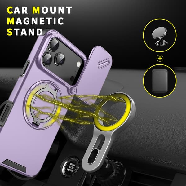 Beskyttelsesetui til iPhone 17 Pro Purple