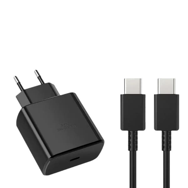 Oplader til SAMSUNG Galaxy S9 (1M-USB-C - 45W)