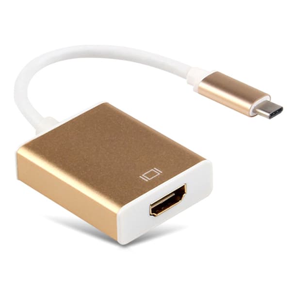 USB-C till HDMI-adapterkabel för 4K högupplöst