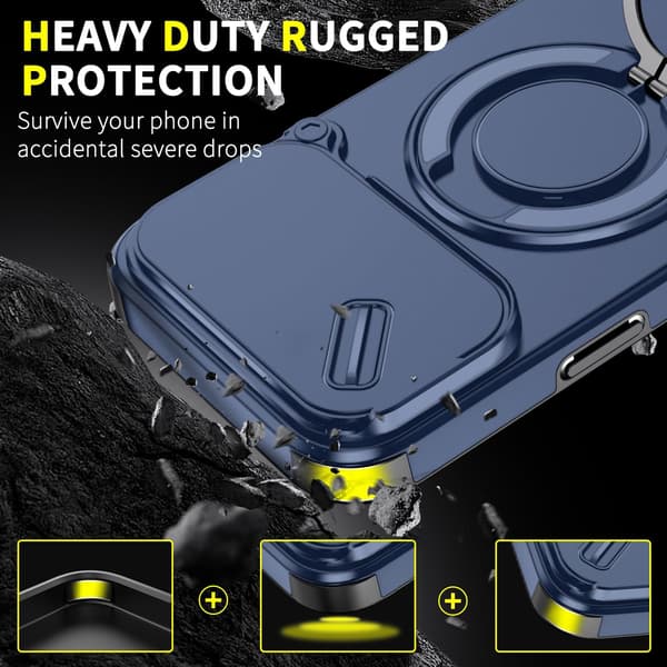 Beskyttelsesdeksel for iPhone 17 Pro Blue