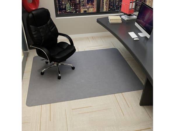 Beskyttende stoleunderlag (900x1200x4,5 mm) Light gray
