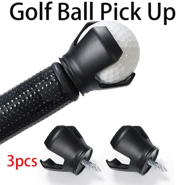 Sæt med 3 golftilbehør: golfboldgreb og boldfjernelsesgreb