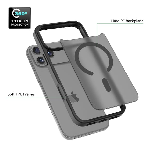 Magnetisk deksel til iPhone 18 Pro Max Orange