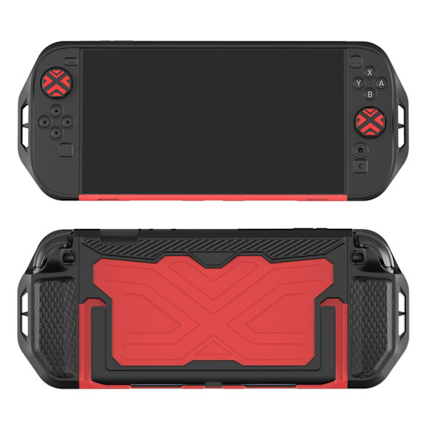 Avtakbart hardt etui til Nintendo Switch 2 Red