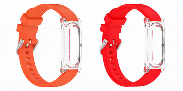 2 silikonista ranneketta Google Fitbit Airille