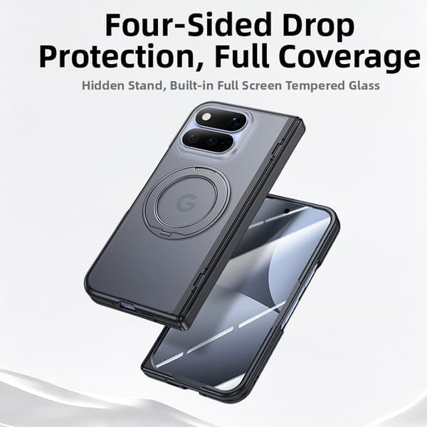 Magneettikotelo Google Pixel 11 Pro Fold -puhelimelle Blue