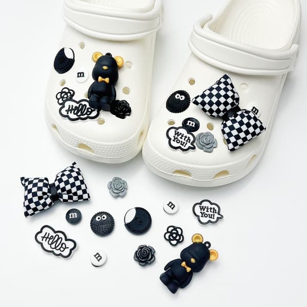 Til Crocs sko charms DIY tilbehør til børn og voksne (Sko medfølger ikke)
