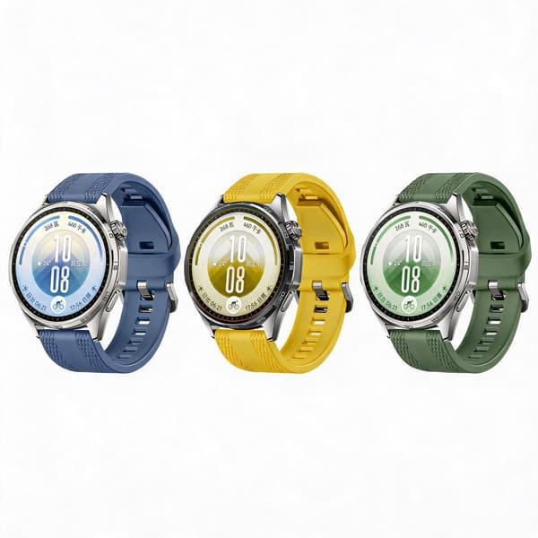 Pustende silikonrem til Huawei Watch GT 7 46mm (3-pakning)