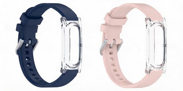 2 silikonista ranneketta Google Fitbit Airille